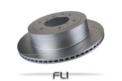 Pedders Slotted Geomet Coated Rotor (Pedders-6217210SGL)