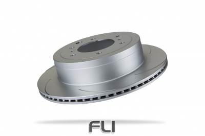 Pedders Slotted Geomet Coated Rotor (Pedders-6217210SGR)