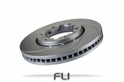 Pedders Slotted Geomet Coated Rotor (Pedders-6219120SGL)