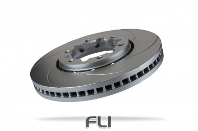 Pedders Slotted Geomet Coated Rotor (Pedders-6219120SGR)