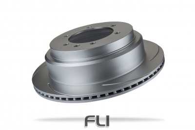 Pedders Slotted Geomet Coated Rotor (Pedders-6219130SGR)