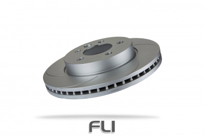 Pedders Slotted Geomet Coated Rotor (Pedders-6222110SGL)