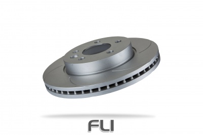 Pedders Slotted Geomet Coated Rotor (Pedders-6222110SGR)