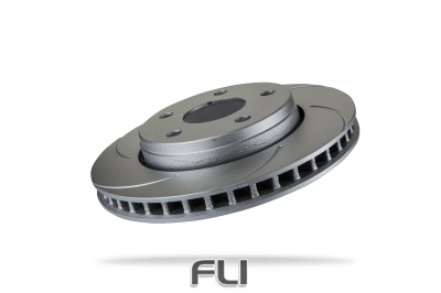 Pedders Slotted Geomet Coated Rotor (Pedders-6222120SGL)