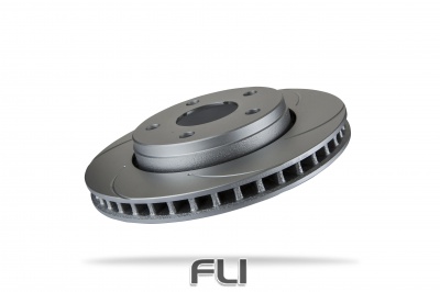 Pedders Slotted Geomet Coated Rotor (Pedders-6222120SGR)