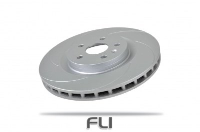 Pedders Slotted Geomet Coated Rotor (Pedders-6702604SGL)