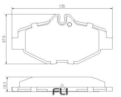 Pedders SportsRyder EURO Kevlar Ceramic Pads (Pedders-6720042E)