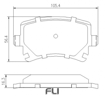 Pedders SportsRyder EURO Kevlar Ceramic Pads (Pedders-6720050E)