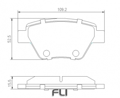 Pedders SportsRyder EURO Kevlar Ceramic Pads (Pedders-6720065E)