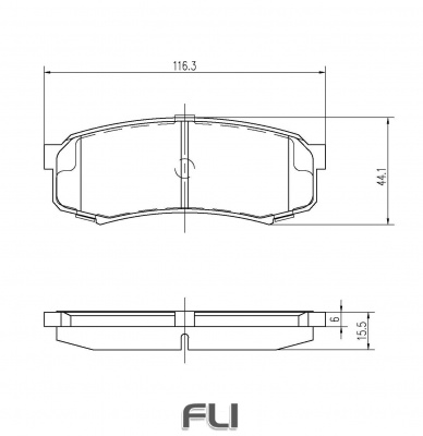 Pedders TrakRyder Kevlar Ceramic Brake Pads (Pedders-6820428X)