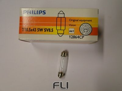 Philips Interieur Lamp T10.5x43 5W Wit