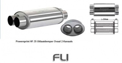 Powersprint Uitlaat Demper SD-906018