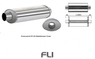 Powersprint Uitlaat Demper SD-906050