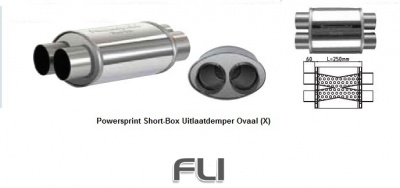 Powersprint Uitlaat Demper SD-906352