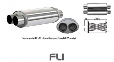 Powersprint Uitlaat Demper SD-906353