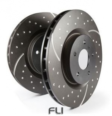 Remschijf Turbo Grooved GD228