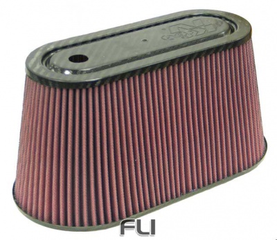 RP-5070 Universal Air Filter - Carbon Fiber Top and Base