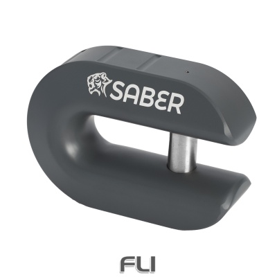 Saber 7075 Alloy Winch Shackle - Cerakote Grey (SBR-AWSCG)