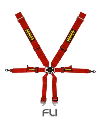 Schroth Racing Racegordel 6-punts Porsche 996/997 Rood