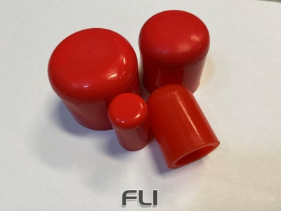 Silicone Plug 6mm Rood