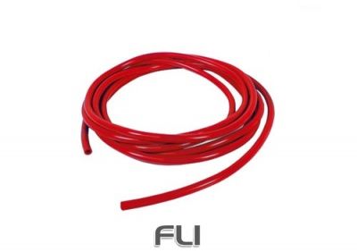 Silicone Vacuum Slang 4mm Rood