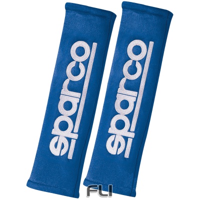 Sparco Gordelpads GT 2 Inch Blauw