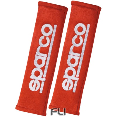 Sparco Gordelpads GT 2 Inch Rood