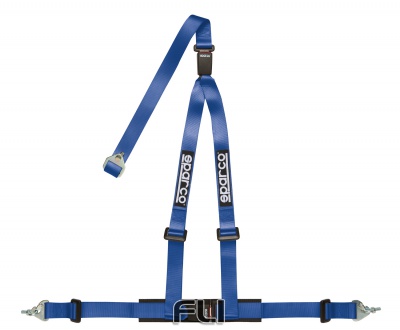 Sparco Racegordel Clubman 3-punts Blauw