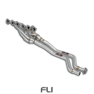 SS041004 - Supersprint Manifold + connecting pipes 100% Stainless steel (Left Hand Drive)For the stock centre muffler