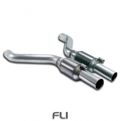 SS042402 - Supersprint Front exhaust with Metallic catalytic converter right + left 100 CPSI