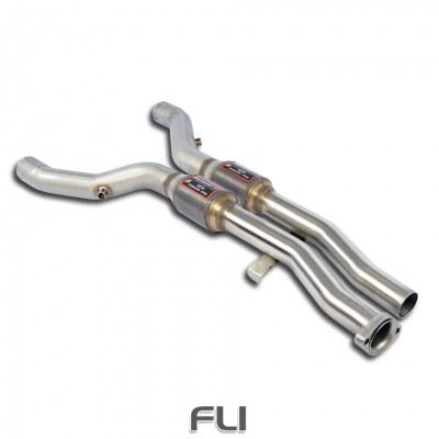 SS043102 - Supersprint Front exhaust with Metallic catalytic converter right + left 100 CPSI