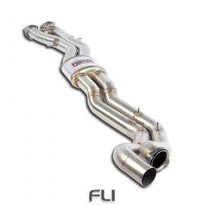 SS044003 - Supersprint Centre exhaust Twin Pipe - Resonated
