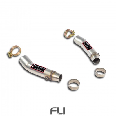 SS044312 - Supersprint Front pipes Right - Left (Replaces catalytic converter)