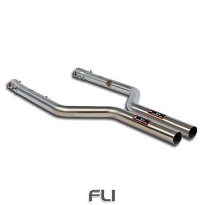 SS045312 - Supersprint Front pipes kit Right - Left(Replaces catalytic converter)