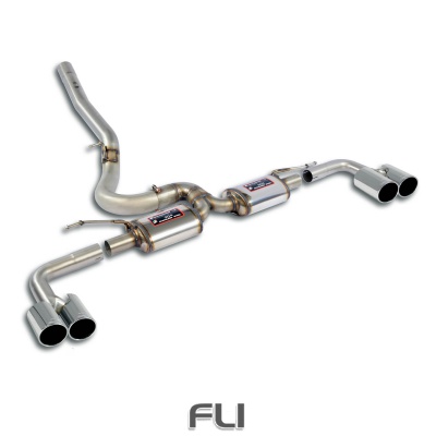 SS048436 - Supersprint Rear exhaust Racing Right OO90 - Left OO90