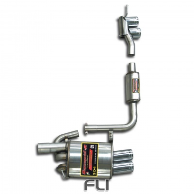 SS048636 - Supersprint Rear exhaust Power loop Right OO80 + Left OO80