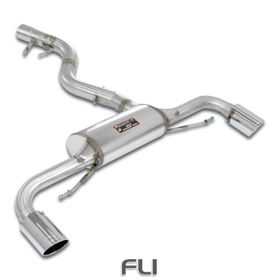 SS049254 - Supersprint Rear exhaust Racing Right O100 - Left O100