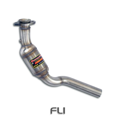 SS131222 - Supersprint Downpipe Left + Metallic catalytic converter