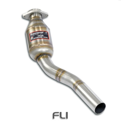SS131422 - Supersprint Downpipe Left + Metallic catalytic