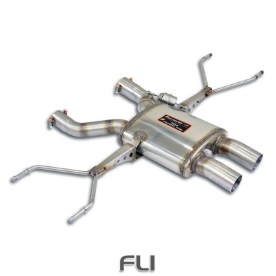 SS131554 - Supersprint Dual Sound rear muffler, with flap