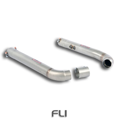 SS172112 - Supersprint Right - Left pipe kit (fits to the stock, secondary catalytic)
