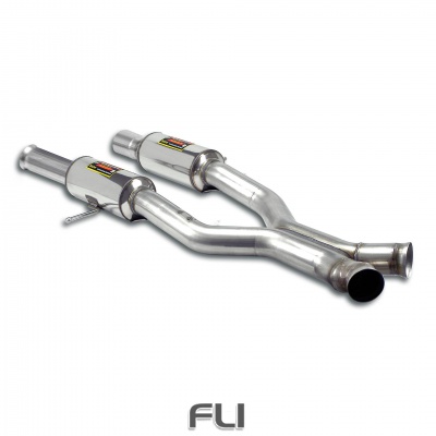 SS172203 - Supersprint Central muffler + X-Pipe(long wheelbase)