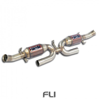 SS242402 - Supersprint H-Pipe Right - Left + Metallic catalytic converter