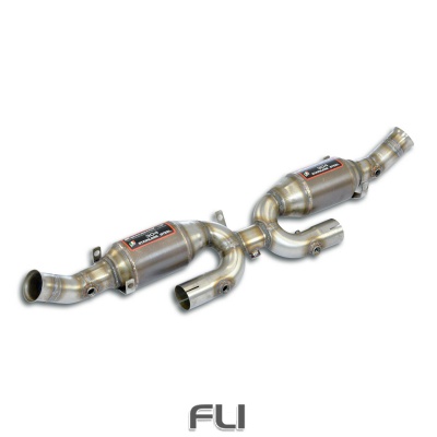 SS242502 - Supersprint Front exhaust Right - Left + Metallic catalytic converter