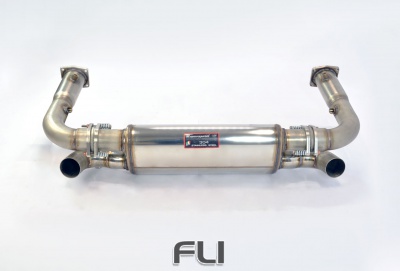 SS243134 - Supersprint Rear exhaust Right + Left Race (replace the OEM catalytic converter)