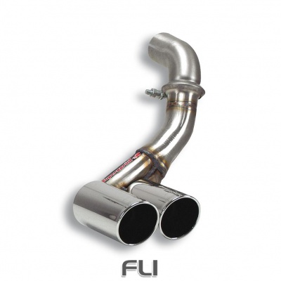 SS243416 - Supersprint Connecting pipe kit + Endpipe Right OO 80