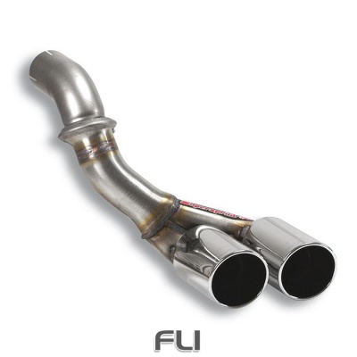 SS243436 - Supersprint Connecting pipe kit + Endpipe Left OO 80