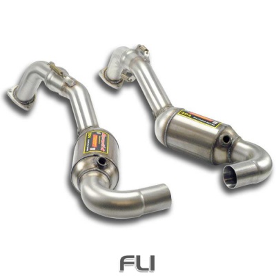 SS243602 - Supersprint Front pipe. Right + Left. with catalytic converter