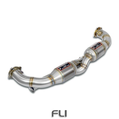 SS243842 - Supersprint Front Metallic catalytic Right - Left 100CPSI Racing(W/o heat exchangers)
