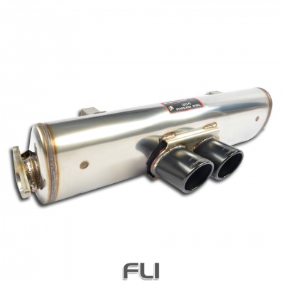 SS245956 - Supersprint Rear exhaust OO 100 Gun Metal Grey